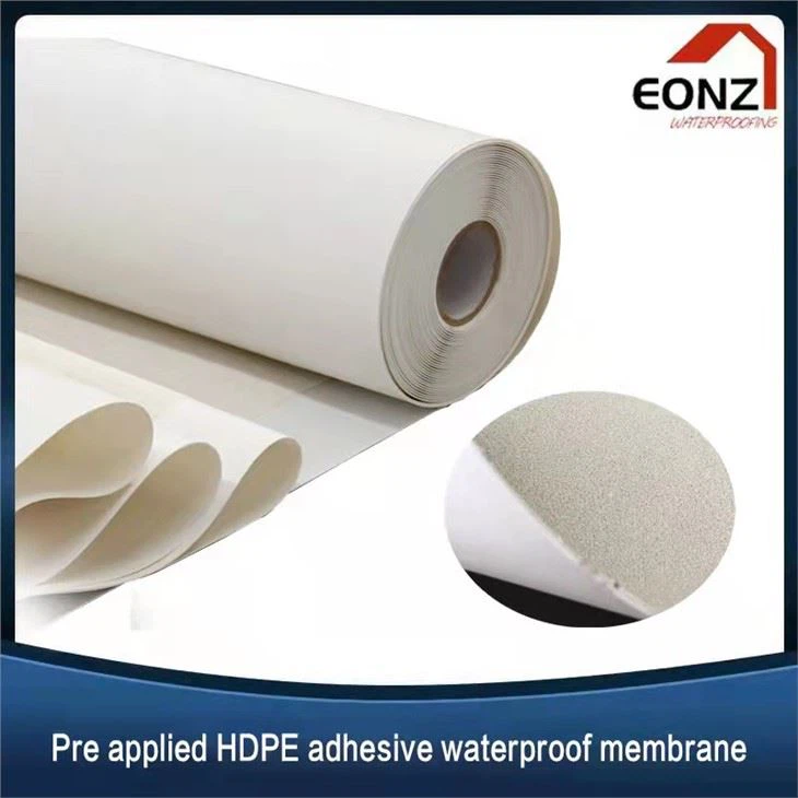 Membrana impermeable autoadhesiva HDPE